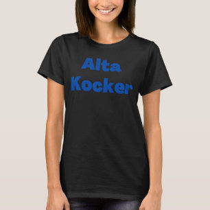 ユダヤ人の老人Yiddish Alta Kocker Tシャツ