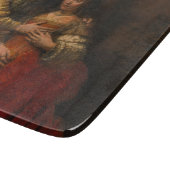 ユダヤ人の花嫁（レンブラント著） カッティングボード (角)