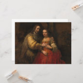 ユダヤ人の花嫁（レンブラント著） カード (正面/裏面インサイチュ)