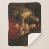 ユダヤ人の花嫁(レンブラント著) シェルパブランケット (正面)