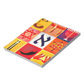 ユダヤ人の記号 ノートパッド (回転)