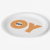 ユダヤ人の飾るアイディア、紙皿 ペーパープレート (アングル)