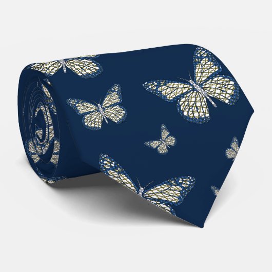 ユダヤ人の（昆虫）オオカバマダラ、モナークの人の首のタイ ネクタイ (ロール)