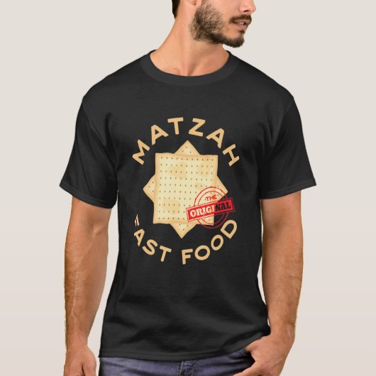 ユダヤ人またはヘブライ人で、より穏やかな食事やマッツァが好き Tシャツ (正面)