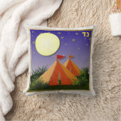 ユダヤ人ガド12部族のイスラエル芸術枕 クッション (ブランケット)