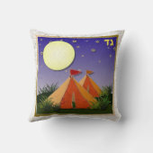 ユダヤ人ガド12部族のイスラエル芸術枕 クッション (裏面)