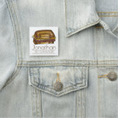 ユダヤ人デリのコーニングビーフルーベンのサンドイッチレストラン 名札 (インサイチュ)