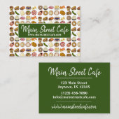 ユダヤ人デリフードコーシェールレストラン料理シェフ 名刺 (正面/裏面)