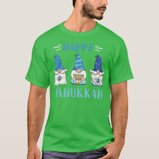 ユダヤ人ハヌカー格言(ユダヤ教)メノラー2021ハッピーハヌカー Tシャツ