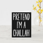 ユダヤ人ハヌッカチャラ簡単ハロウィーンの衣装 カード (黄色い花)