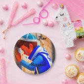 ユダヤ人バー（ユダヤ教の）バル・ミツバー ペーパープレート (パーティー)