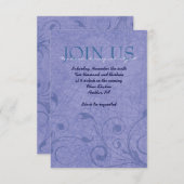 ユダヤ人ホラチェアダンス披露宴カード 招待状 (正面/裏面)