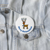 ユダヤ人ルドルフ赤鼻トナカイのボタン 缶バッジ (インサイチュ)