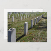 ユダヤ人兵士の墓石の上に置かれた石 ポストカード (正面/裏面)