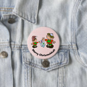 ユダヤ人小妖精や小人とドレイデルクリスムカボタン 缶バッジ (インサイチュ)