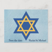 ユダヤ人日付を保存 案内ポストカード (正面)