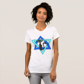 ユダヤ人猫の星 Tシャツ (正面フル)
