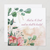 ユダヤ人祈りの言葉病の治癒空白の (正面/裏面)