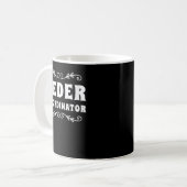 ユダヤ人過越おもしろいの指導者 コーヒーマグカップ (正面左)