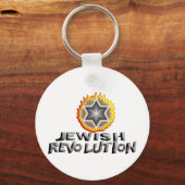 ユダヤ人革命 キーホルダー (正面)