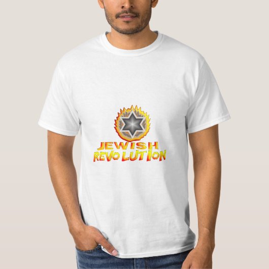 ユダヤ人革命 Tシャツ (正面)