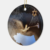 ユダヤ人顕著な勝利の装飾 セラミックオーナメント (左)