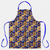 ユダヤ人 – キャンドルスティック – 星 エプロン (正面)