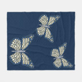 ユダヤ人（昆虫）オオカバマダラ、モナークフリースブランケット フリースブランケット (正面(横))