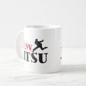 ユダヤ人Jitsu -おもしろいなユダヤ人のユーモア コーヒーマグカップ (正面左)