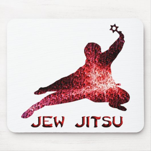 ユダヤ人Jitsu マウスパッド (正面)