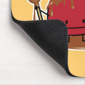 ユダヤ人Rosh Hashanahのりんごのザクロの蜂蜜 マウスパッド (コーナー)