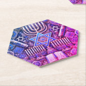 ユダヤ大理石コースター ペーパーコースター (アングル)