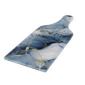 ユダヤ大理石効果シャブバットガラス切削盤 カッティングボード (角)