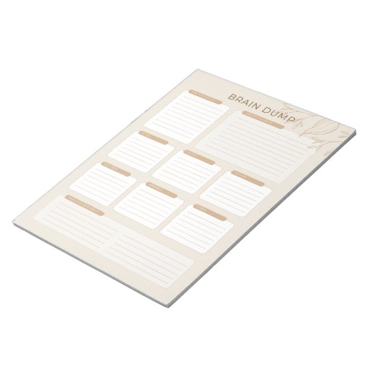 ユダヤ忙し人の母の脳ダンプ2024 ノートパッド (アングル)