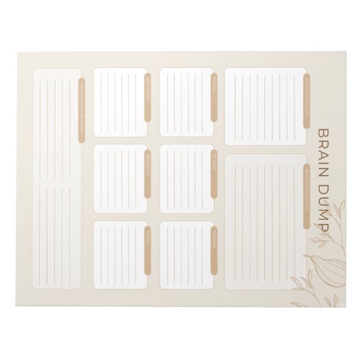 ユダヤ忙し人の母の脳ダンプ2024 ノートパッド (正面)