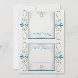 ユダヤ教が盛り上がる（テーブルナンバーカード） 招待状