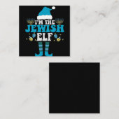 ユダヤ教のエルフ 面白いハヌカ メノーラ ギフト ノートカード (正面/裏面)