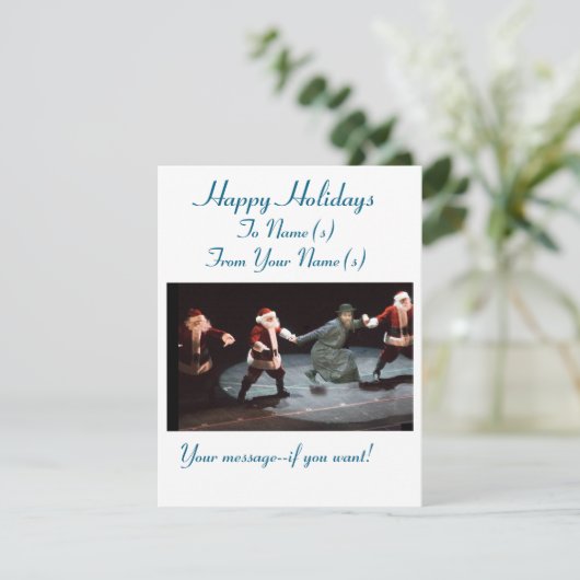 ユダヤ教のユーモアあふれる季節のグリーティングカード シーズンカード (スタンド正面)