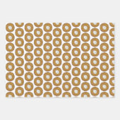 ユダヤ教の休日ハヌッカラトケチャラスフガニヤ ラッピングペーパーシート (正面)