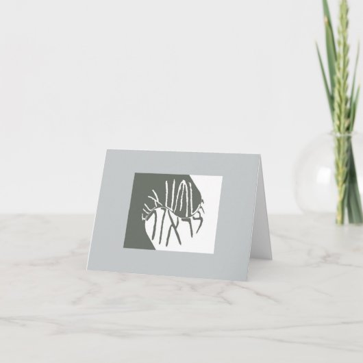 ユダヤ教の新年カード イザヤ45:7 シーズンカード (正面)