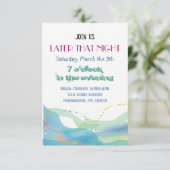 ユダヤ教の結婚式 招待状 パーティーカード (スタンド正面)