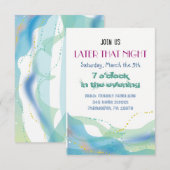 ユダヤ教の結婚式 招待状 パーティーカード (正面/裏面)