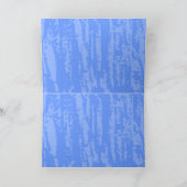 （ユダヤ教の）バル・ミツバーの単語のことわざのバーのこうもりのサンキューカード サンキューカード (内部)