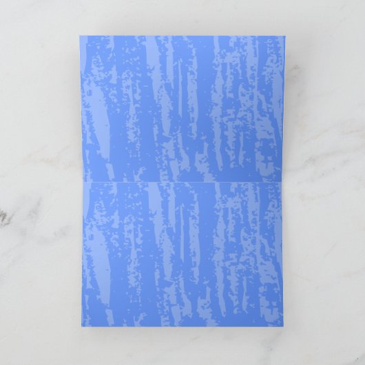 （ユダヤ教の）バル・ミツバーの単語のことわざのバーのこうもりのサンキューカード サンキューカード (内部)