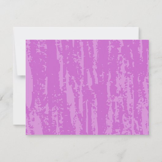 (ユダヤ教の)バル・ミツバーの単語のことわざのバーのこうもりの応答カード 出欠カード (裏面)