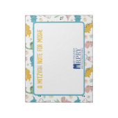 (ユダヤ教の)バル・ミツバーパーソナライズされた注記 ノートパッド (回転)