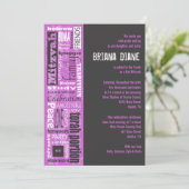 (ユダヤ教の)バル・ミツバーワードことわざバーこうもり招待状招待状 招待状 (スタンド正面)