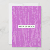 (ユダヤ教の)バル・ミツバーワードことわざバーこうもり招待状招待状 招待状 (裏面)