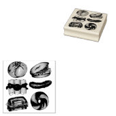 ユダヤ教デリーフーズBagel Loxニーシュブリニーズピックル ラバースタンプ (押印)