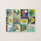 ユダヤ教十二部族 ジグソーパズル (横)